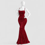 Glitter Mermaid Maxi Dress