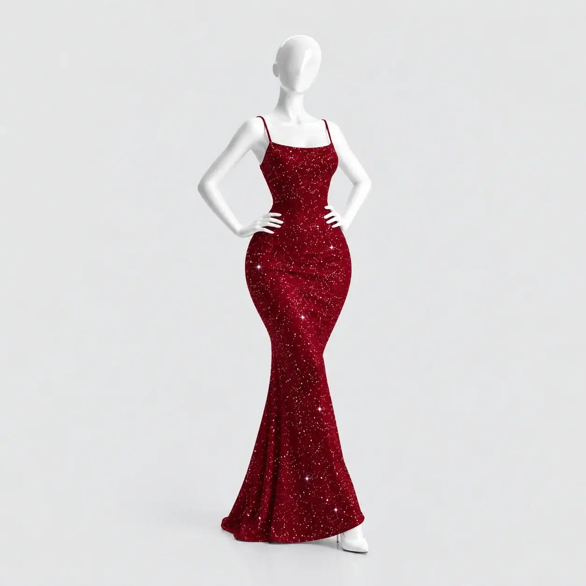 Glitter Mermaid Maxi Dress