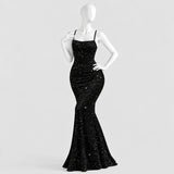 Glitter Mermaid Maxi Dress