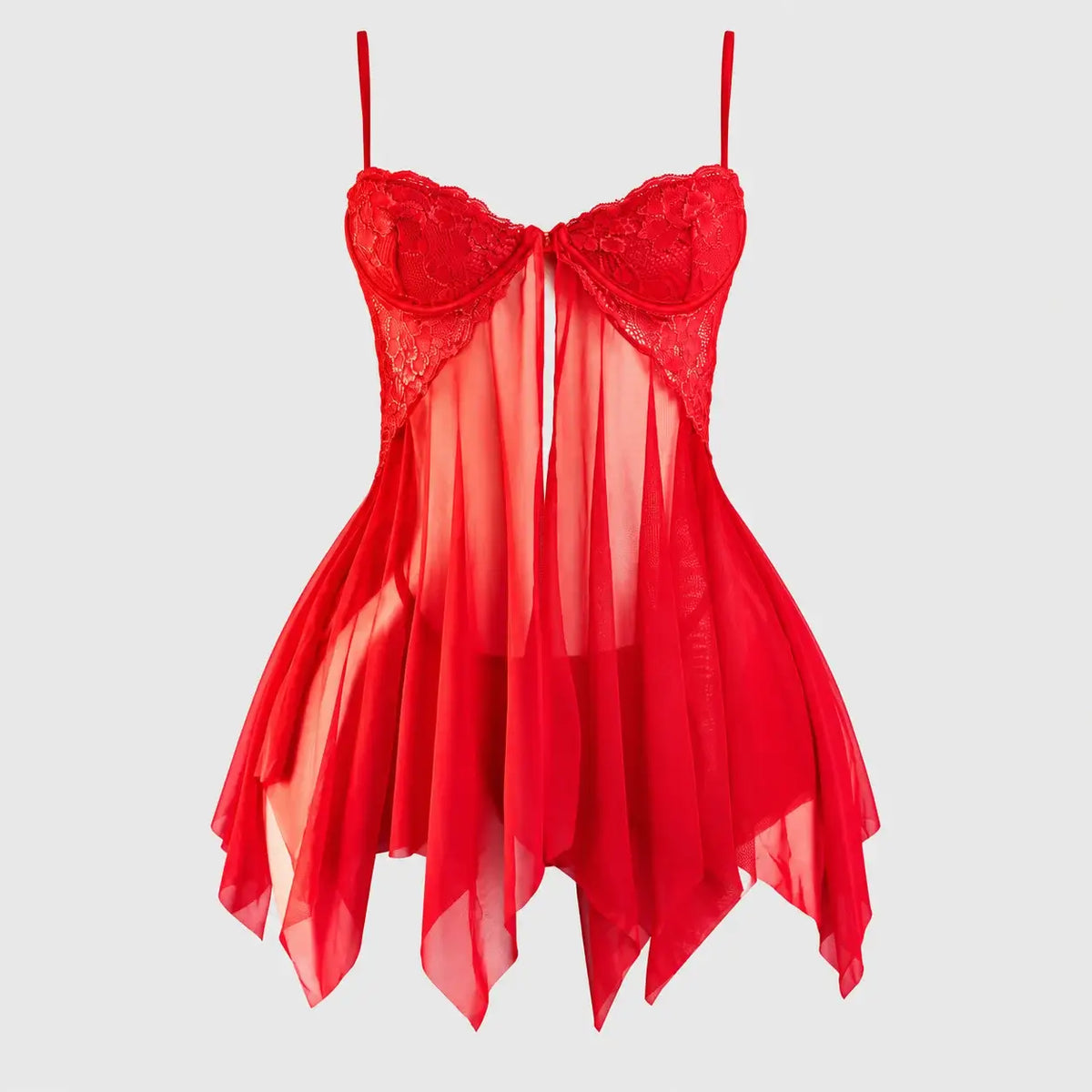 Lace Mesh Babydoll