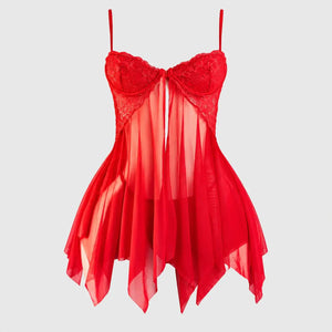 Lace Mesh Babydoll