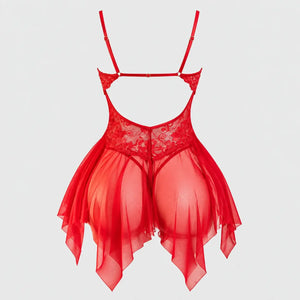Lace Mesh Babydoll