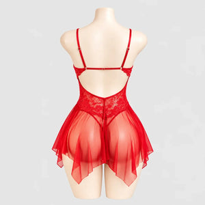 Lace Mesh Babydoll