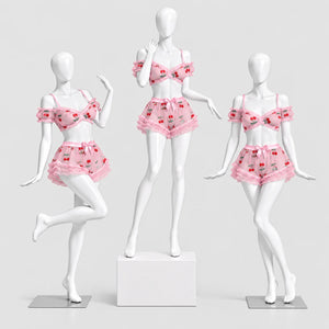 Sweet Cherry Two-Piece Lingerie Set