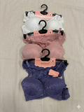 Imported material bra and panties set